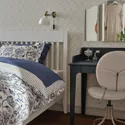 IKEA IDANÄS ИДАНЭС, каркас кровати, белый / Лёнсет, 140x200 см 093.921.93 фото thumb №4