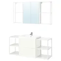 IKEA ENHET ЕНХЕТ, ванна, білий, 140x43x65 см 495.478.00 фото thumb №1
