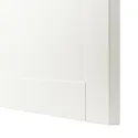 IKEA BESTÅ БЕСТО, шкаф для ТВ, комбин / стеклян дверцы, Белое / Ханвикенское белое прозрачное стекло, 300x42x211 см 394.067.25 фото thumb №4