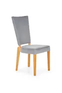 Кухонный стул HALMAR ROIS медовый дуб/серый фото thumb №1
