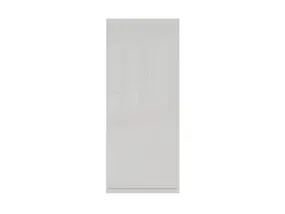 BRW Верхний кухонный шкаф Sole 30 см левый светло-серый глянец, альпийский белый/светло-серый глянец FH_G_30/72_L-BAL/XRAL7047 фото