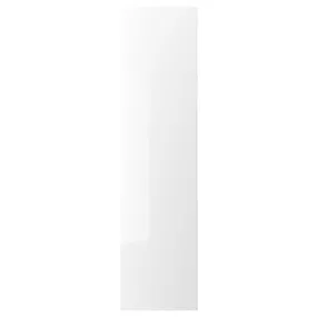 IKEA FARDAL ФАРДАЛЬ, дверцята з петлями, білий глянець, 50x195 см 999.041.89 фото