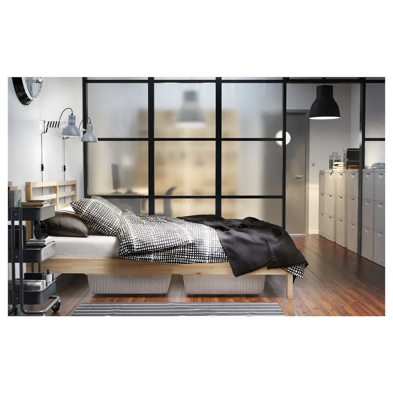 IKEA TARVA ТАРВА, каркас ліжка, сосна / Ліндбоден, 140x200 см 394.950.57 фото №5