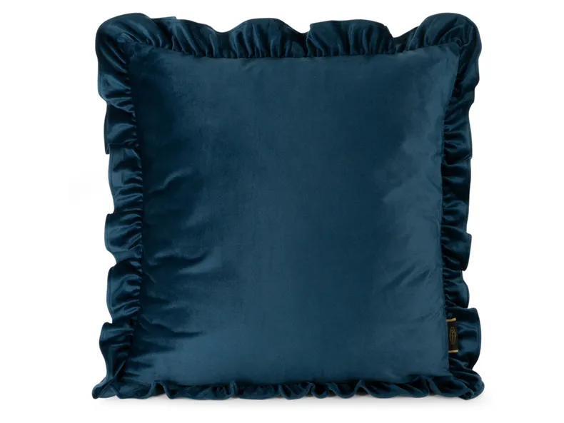 BRW Декоративна подушка Brenda 45x45 см темно-синя 093515 фото №1