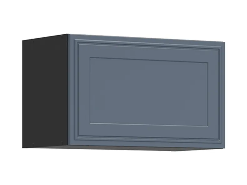 BRW Кухонный шкаф Верди 60 см с наклонной столешницей мистик матовый, черный/матовый FL_GO_60/36_O-CA/MIM фото №2