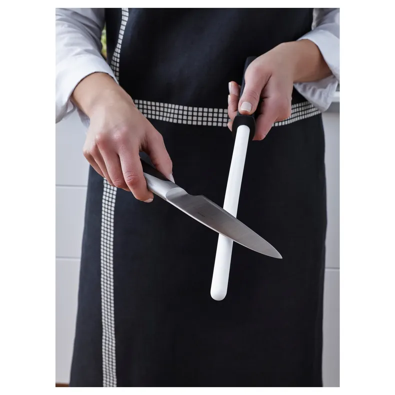 IKEA FLAKSA ФЛАКСА, керамічне точило для ножа, чорний, 23 см 301.670.03 фото №3