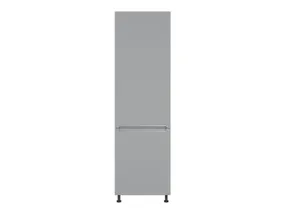 BRW Кухонный шкаф для встроенного холодильника Iris 60 см левый ferro, гренола серый/ферро FB_DL_60/207_L/L-SZG/FER фото