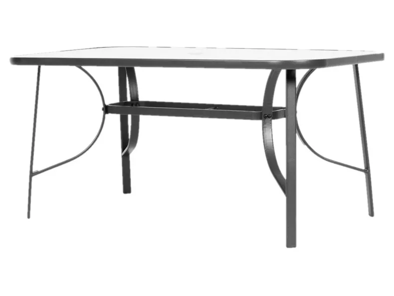 BRW Комплект садовой мебели Espoo стол с зонтиком + 6 стульев 093114 фото №4