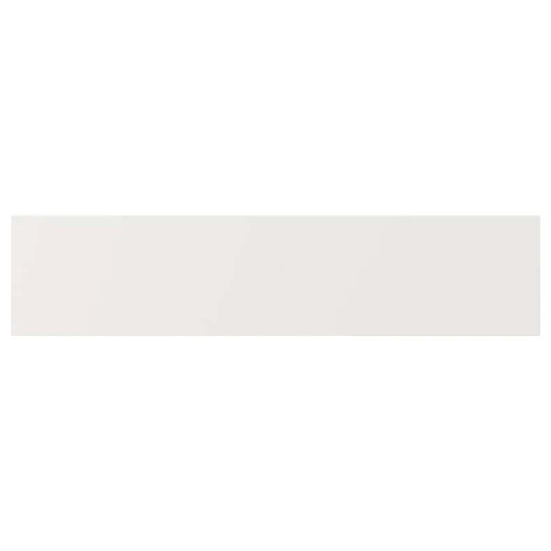 IKEA ENHET ЭНХЕТ, фасад ящика напольн шкафа д / духовки, белый, 60x14 см 604.574.78 фото №1