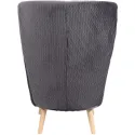 Кресло мягкое бархатное MEBEL ELITE SANTOS Velvet, Серый фото thumb №11