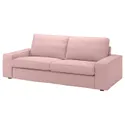 IKEA KIVIK КІВІК, чохол для 3-місного дивана, Гарматний світло-рожевий 005.171.97 фото thumb №1