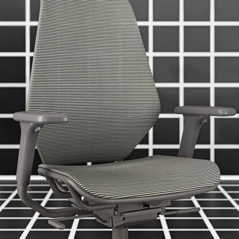 IKEA STYRSPEL СТЮРСПЕЛЬ, геймерське крісло, темно-сірий/сірий 205.220.32 фото №2