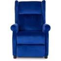 Кресло реклайнер бархатное MEBEL ELITE SIMON Velvet, темно-синий фото thumb №9