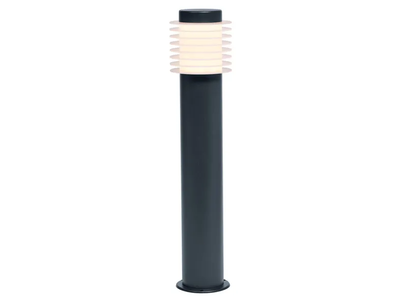 BRW Садовый столб Endura Hybrid LED 50 см черно-белый 093692 фото №1