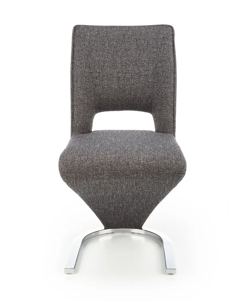 Кухонный стул HALMAR K441 серый/черный фото №9