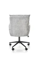 Крісло офісне обертове HALMAR FLORES, сірий фото thumb №2