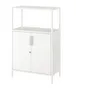 IKEA TROTTEN ТРОТТЕН, шафа з дверцятами, білий, 70x35x110 см 304.747.71 фото