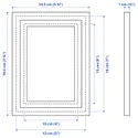 IKEA LOMVIKEN ЛОМВИКЕН, рама, черный, 13x18 см 705.182.02 фото thumb №5