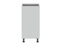 BRW Базовый шкаф Top Line для кухни 40 см правый светло-серый матовый, греноловый серый/светло-серый матовый TV_D_40/82_P-SZG/BRW0014 фото thumb №1
