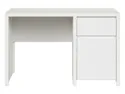BRW Письмовий стіл BRW KASPIAN 120х65 см, білий / матовий білий BIU1D1S/120-BI/BIM фото thumb №2