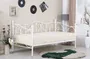 Ліжко односпальне HALMAR SUMATRA 90x200 см біле фото