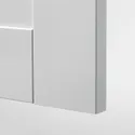IKEA KNOXHULT КНОКСХУЛЬТ, кутова кухня, сірий, 183x122x91 см 293.884.06 фото thumb №7