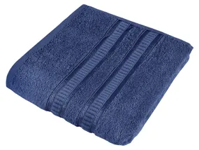 BRW Luis Bambus, полотенце 70х140 см, темно-синий 063992 фото