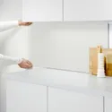 IKEA LYSEKIL ЛІСЕКІЛ, настінна панель, двобічний білий / світло-сірий під бетон, 119.6x55 см 805.516.82 фото thumb №6