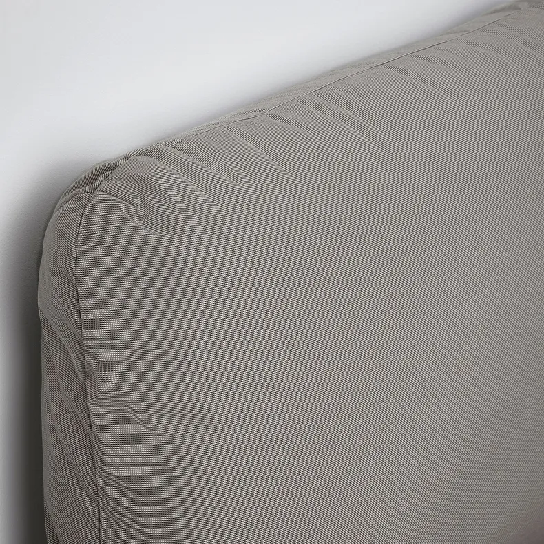 IKEA SAGESUND САГЕСУНД, каркас ліжка з оббивкою, Дизерод коричневий, 140x200 см 104.903.76 фото №8
