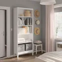 IKEA IDANÄS ИДАНЭС, стеллаж, белый, 81x39x211 см 804.878.27 фото thumb №3