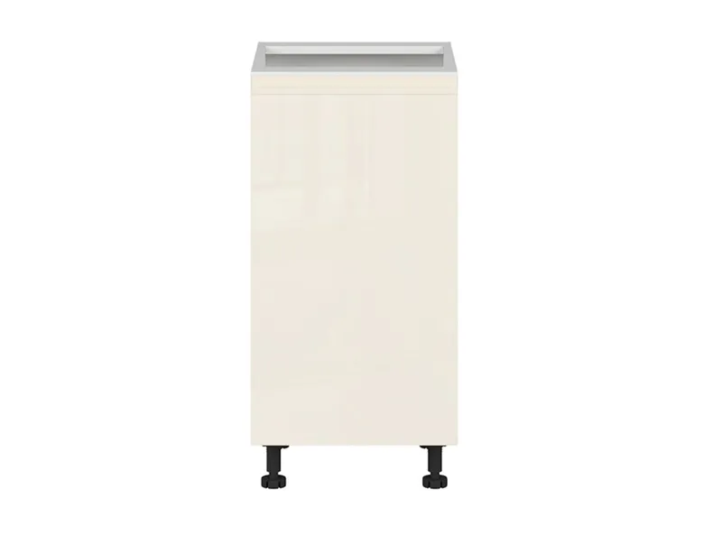 BRW Кухонный цокольный шкаф Sole 40 см правый магнолия глянцевый, альпийский белый/магнолия глянец FH_D_40/82_P-BAL/XRAL0909005 фото №1