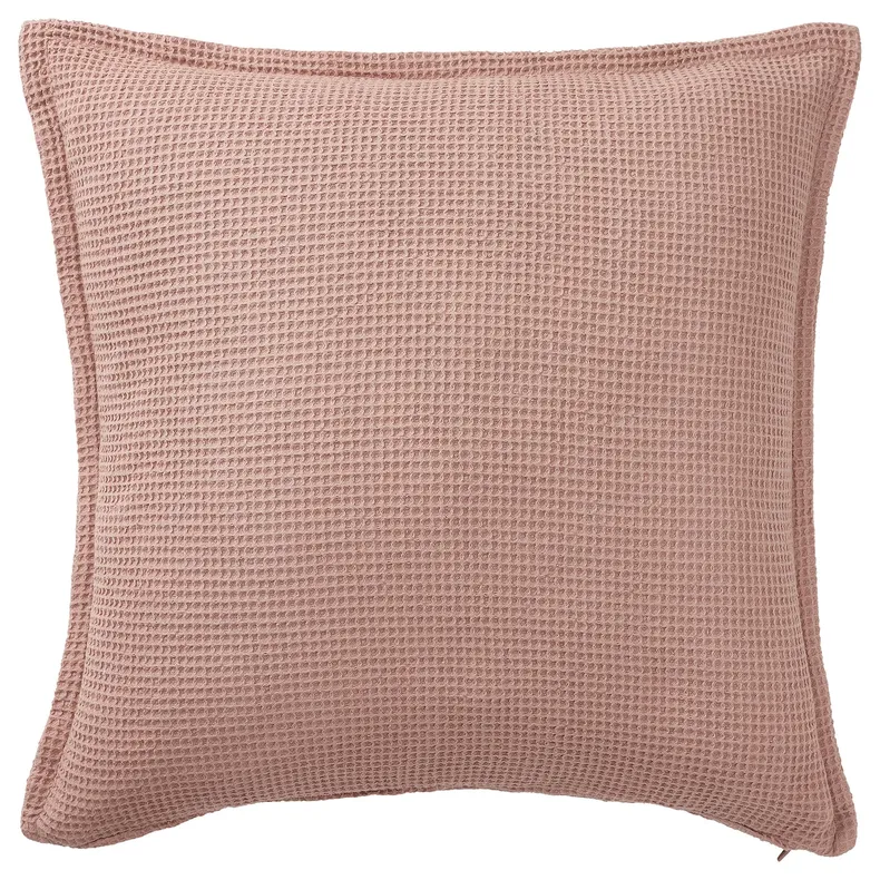 IKEA KLOTSTARR КЛОТСТАРР, чохол на подушку, блідо-рожевий, 50x50 см 105.634.76 фото №1