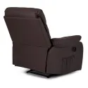 Масажне крісло MEBEL ELITE INTER, екошкіра: Коричневий фото thumb №12