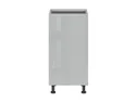 BRW Базовый шкаф Top Line для кухни 40 см правый серый глянец, серый гранола/серый глянец TV_D_40/82_P-SZG/SP фото thumb №1