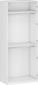 Модульная гардеробная система HALMAR FLEX - корпус k4 100x54 см белый фото thumb №1