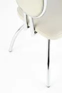Кухонный стул HALMAR K297 светло-серый/хром фото thumb №7