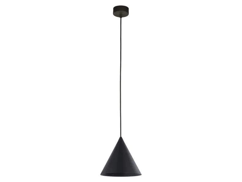 BRW Подвесной металлический светильник Cono Black 19 см черный 095070 фото №1