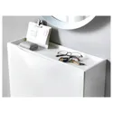 IKEA TRONES ТРОНЭС, галошница / шкаф, белый, 52x18x39 см 003.973.07 фото thumb №3