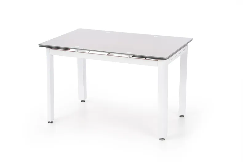 Обеденный стол HALMAR ALSTON 120-180x80 см бежевый/белый фото №1