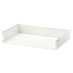 IKEA HJÄLPA ХЬЄЛПА, шухляда без фронтальної панелі, білий, 80x55 см 003.309.82 фото