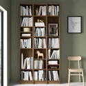 IKEA BILLY БІЛЛІ, комбінація книжк шаф з дод модул, коричневий горіх, 120x28x237 см 294.833.90 фото thumb №4