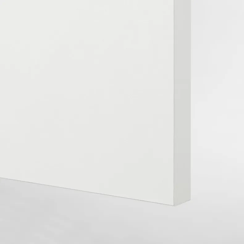 IKEA KNOXHULT КНОКСХУЛЬТ, підлогова шафа, дверцята й шухляда, білий, 120 см 303.267.90 фото №7