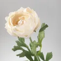 IKEA SMYCKA СМЮККА, штучна квітка, ранункулюс / білий, 52 см 203.357.14 фото thumb №3