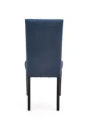 Кухонный стул HALMAR DIEGO 2 черный/темно-синий фото thumb №8