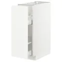 IKEA METOD МЕТОД, підлог шафа / висувна внутрішн секція, білий / ВЕДДІНГЕ білий, 30x60 см 692.875.23 фото thumb №1