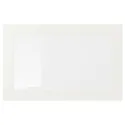 IKEA SINDVIK СИНДВИК, стеклянная дверь, белый / прозрачное стекло, 60x38 см 802.918.54 фото thumb №1