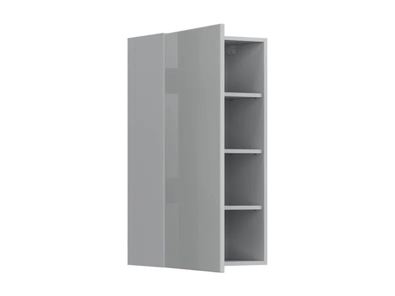 Кухонный шкаф BRW Top Line 50 см левый серый глянец, серый гранола/серый глянец TV_G_50/95_L-SZG/SP фото №3