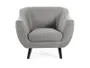 Кресло мягкое SIGNAL ELITE 1 Brego, ткань: серый / венге фото