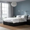 IKEA NORDLI НОРДЛІ, каркас ліжка з відд д/збер і матрац 795.378.09 фото thumb №4