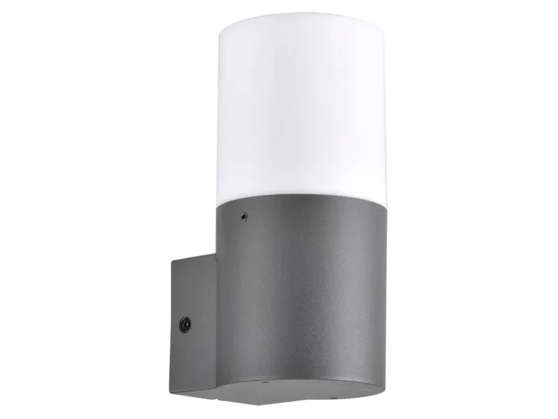 BRW Уличный настенный светильник Dallas алюминиевый бело-серый 093263 фото №1